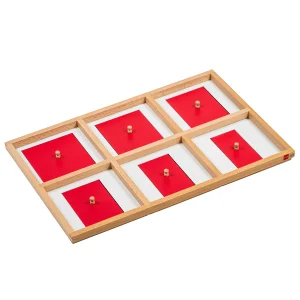 Formes du cabinet de géométrie : rouge et blanc