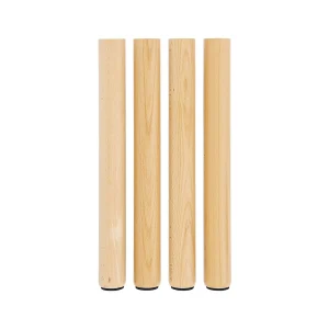 4 pieds de table : hauteur 44/46 cm