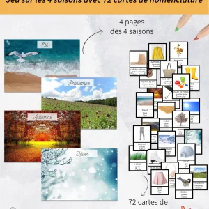 4-saison-montage-jeux-carte-copie.pngfit30002C3522ssl1 Jeu sur les 4 saisons cartes de nomenclature