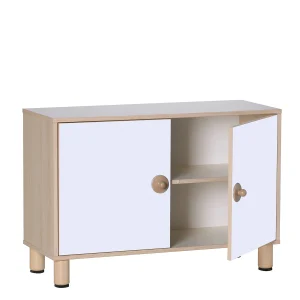 842431.jpgv1744814377 Armoire à 2 niveaux 105 cm avec portes