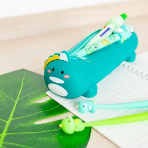 Trousse Silicone Dinosaure