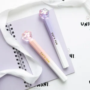 KK-7474-06-2.jpgv1753098543 Stylo Kawaii Cristal Glossy Tube - Patte de Chat