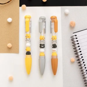 Stylo Kawaii - Mini Figurines Têtes de Chat