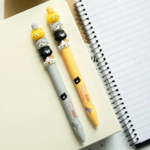 Stylo Kawaii - Mini Figurines Chat Empilés