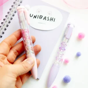 KK-8124-8.jpgv1751879741 Stylo Kawaii - Mini Figurines Patte de Chat Cristal