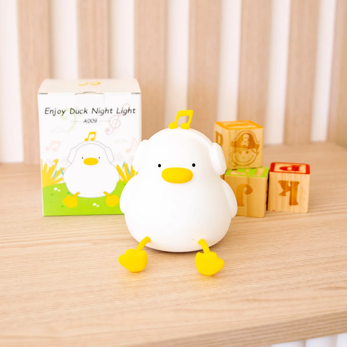 Veilleuse LED Poussin DJ Kawaii – Image 4