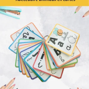Abécédaire pour enfant en cartes prêt à l’empoi