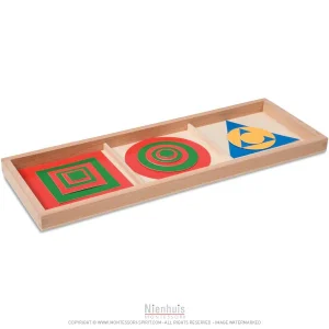 Formes concentriques en plastique