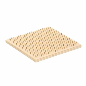Bead board wood - square