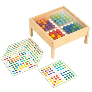 table-de-mosaique-avec-boules-colorees.jpgv1729881084 Table de mosaïque avec boules colorées